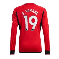 Manchester United Raphael Varane #19 Hemmatröja 2023-24 Långa ärmar